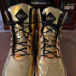 2014 Lebron’s Gold Black History Month addition size 13